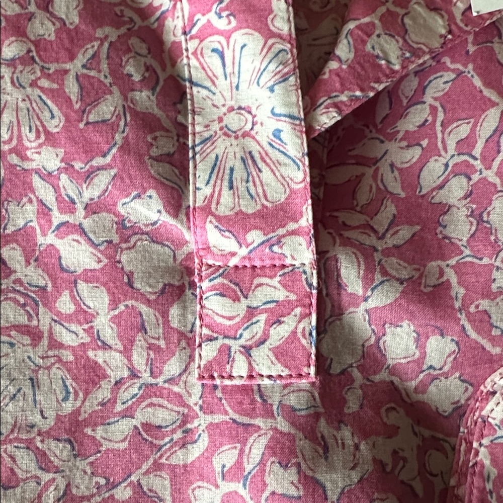 Vineyard Vines Fuscia and White Lucaya Tunic NWT - Picture 5 of 5